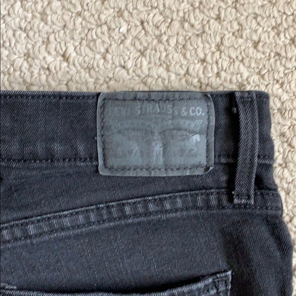 Faded black skinny 311 Levi’s - Picture 5 of 7
